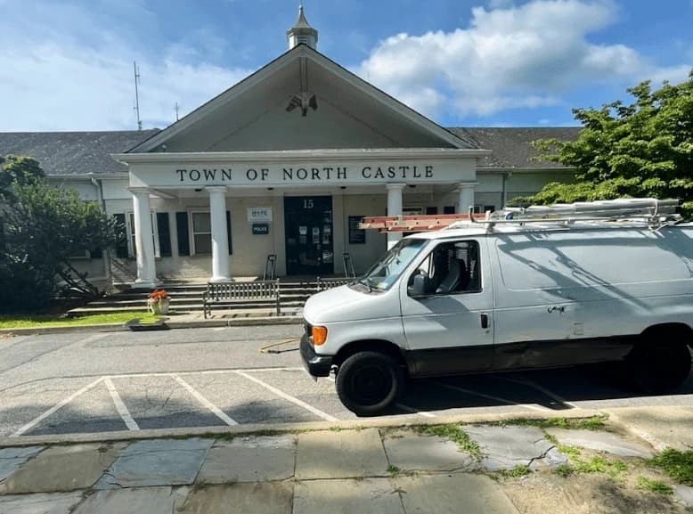 Wickliffe Power Washing commercial cleaning team at work in Wickliffe business district